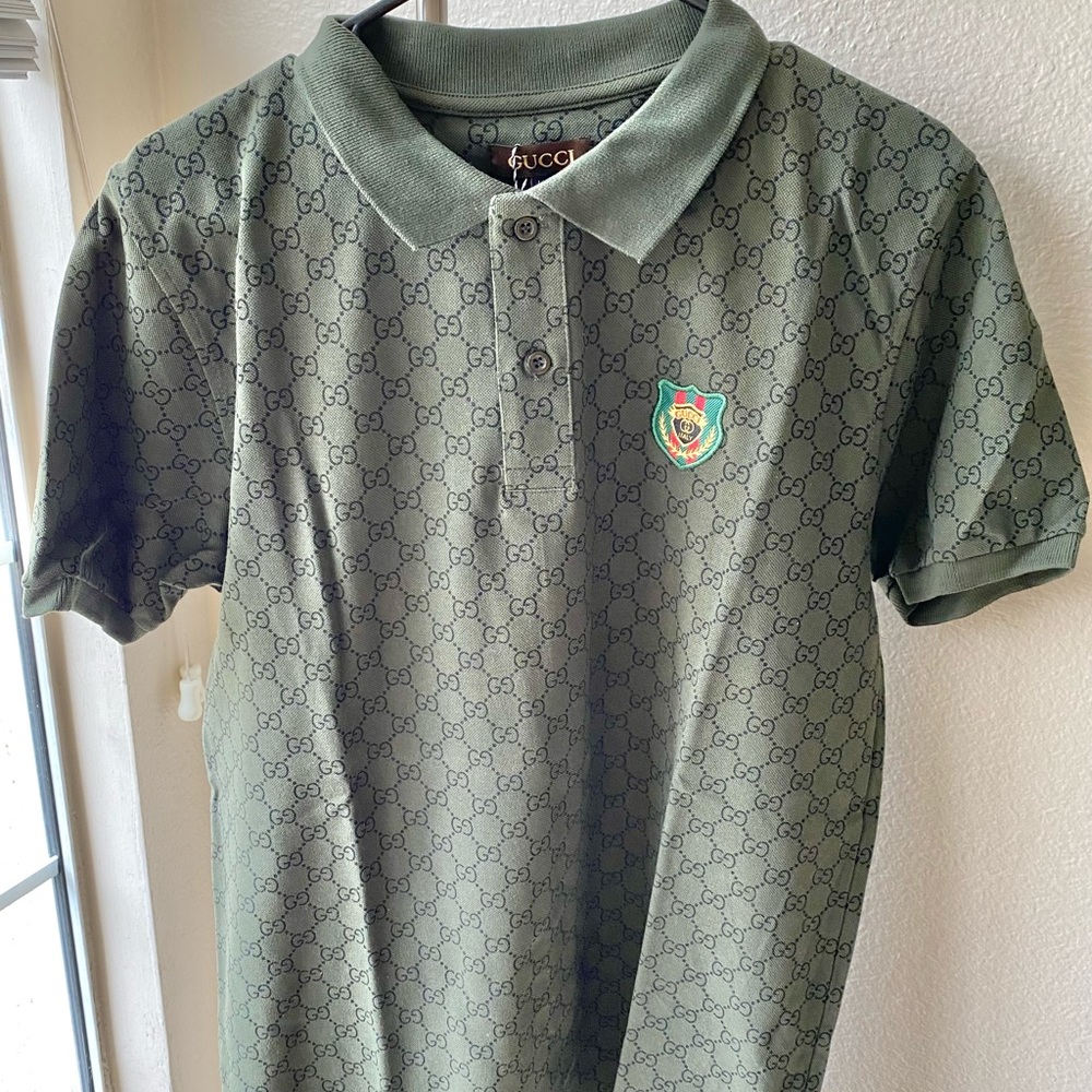 Gucci polo shirt L